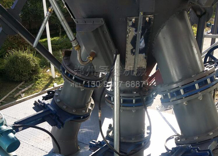 冠德灰斗氣化板安裝現場